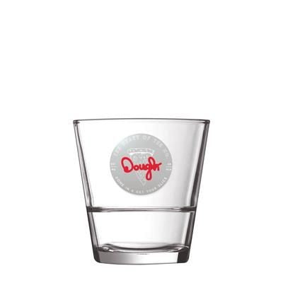 Branded Promotional STACK UP HIBALL GLASS 320ML-11  From Concept Incentives.
