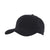 Branded Promotional 100% BRUSHED COTTON 6 PANEL CHILDRENS BASEBALL CAP in Black Baseball Cap From Concept Incentives.