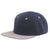 Branded Promotional 100% ACRYLIC SNAPBACK BASEBALL CAP in Navy Blue & Grey Baseball Cap From Concept Incentives.