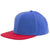 Branded Promotional 100% ACRYLIC SNAPBACK BASEBALL CAP in Royal Blue & Red Baseball Cap From Concept Incentives.