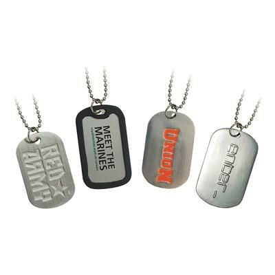 Branded Promotional DEBOSSED DOG TAG Dog Tag From Concept Incentives.