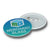 Branded Promotional RECYCLED 55MM BUTTON BADGE Badge From Concept Incentives.