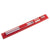 Branded Promotional RED PLASTIC RULER with Stationery Stationery Set From Concept Incentives.