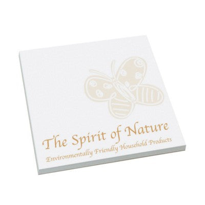 Branded Promotional ENVIRO-SMART STICKY NOTES 3X3 Note Pad From Concept Incentives.