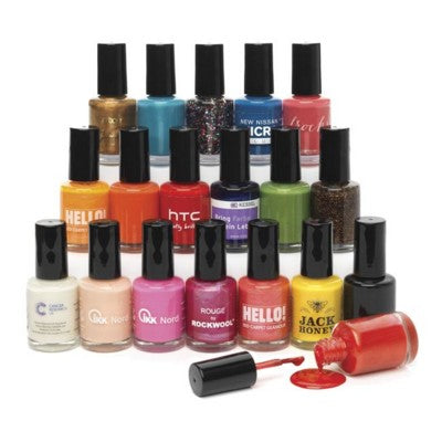 Branded Promotional NAIL POLISH BOTTLE Nail Enamel From Concept Incentives.