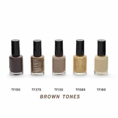 Branded Promotional BROWN NAIL POLISH BOTTLE Nail Enamel From Concept Incentives.