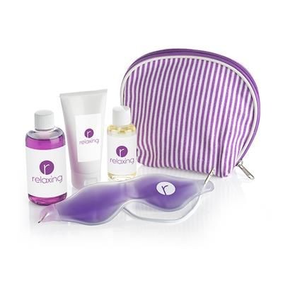 Branded Promotional LAVENDER RELAXING SET in Bag Aromatherapy Set From Concept Incentives.