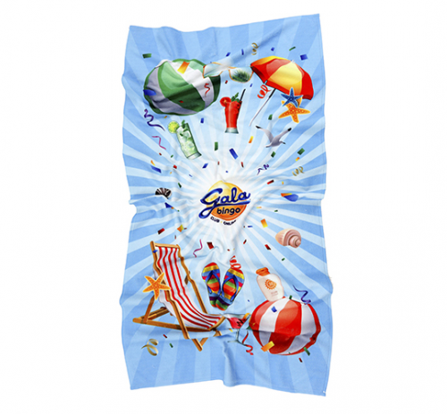 DIGITAL PRINTED BEACH TOWEL