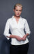 Branded Promotional HENBURY LADIES THREE QUARTER SLEEVE WRAPOVER BLOUSE Blouse Ladies From Concept Incentives.