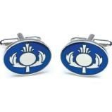 Branded Promotional HARD ENAMEL CUFF LINKS Cuff Links From Concept Incentives.
