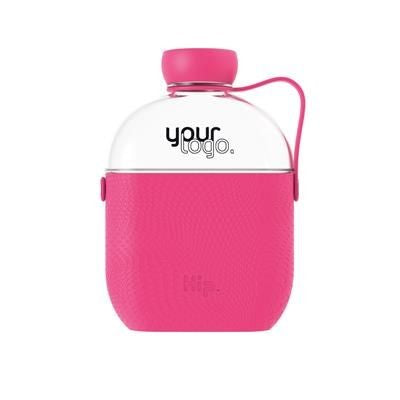 Branded Promotional HIP WATER BOTTLE 2019 COLLECTION in Dusty Pink Sports Drink Bottle From Concept Incentives.