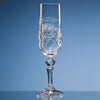 Branded Promotional FLAMENCO CRYSTALITE GLASS PANEL CHAMPAGNE FLUTE Champagne Flute From Concept Incentives.