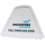 Branded Promotional PLASTIC TRIANGULAR LARGE ICE SCRAPER Ice Scraper From Concept Incentives.