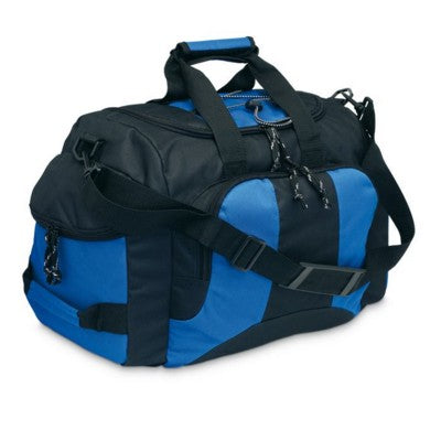 Branded Promotional SPORTS TRAVEL BAG in Blue Bag From Concept Incentives.