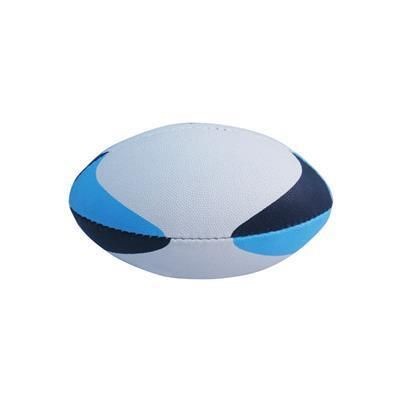 Branded Promotional MINI RUBBER PROMOTIONAL RUGBY BALL Rugby Ball From Concept Incentives.