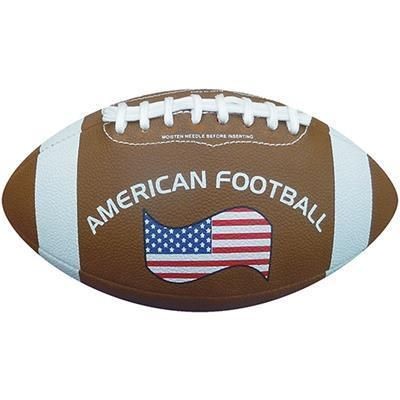 Branded Promotional MINI SIZE 0 RUBBER AMERICAN FOOTBALL Rugby Ball From Concept Incentives.