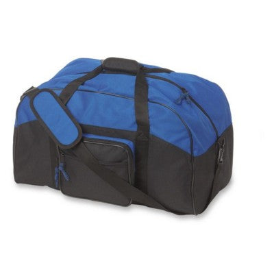 Branded Promotional SPORTS OR TRAVEL BAG in Blue Bag From Concept Incentives.
