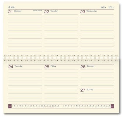 Branded Promotional DELUXE NEWCALF POCKET WALLET with Comb Bound Diary Insert / Notebook Diary From Concept Incentives.