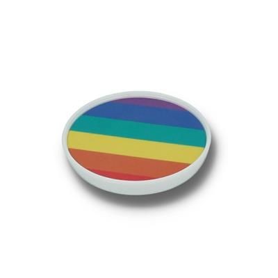 Branded Promotional PRIDE POP BADGE Badge From Concept Incentives.