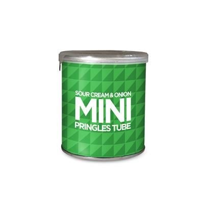 Branded Promotional SOUR CREAM MINI PRINGLES CRISPS TUBE Savoury Snack From Concept Incentives.