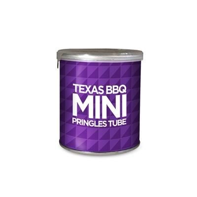 Branded Promotional TEXAS BBQ MINI PRINGLES CRISPS TUBE Savoury Snack From Concept Incentives.
