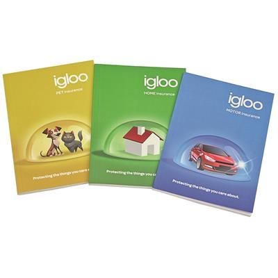 Branded Promotional SMARTBOOK A5 - TRIO Note Pad From Concept Incentives.