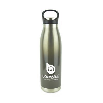 Branded Promotional POTTER STAINLESS STEEL METAL DRINK BOTTLE 470ML Sports Drink Bottle From Concept Incentives.