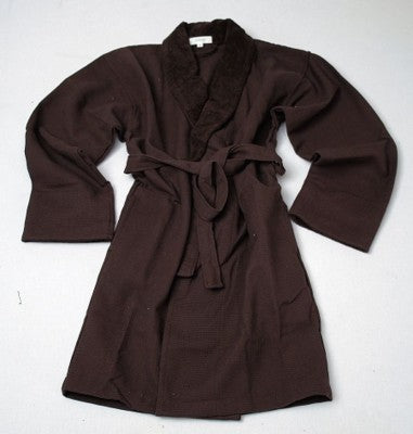 Branded Promotional DOUBLE FACE BATHROBE DRESSING GOWN Bathrobe From Concept Incentives.