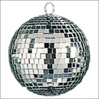 Branded Promotional GLITTER MIRROR DISCO BAUBLE Bauble From Concept Incentives.