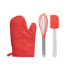 Branded Promotional BAKING UTENSILS SET in Red Utensils from Concept Incentives