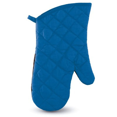Branded Promotional KITCHEN OVEN GLOVES in Black Oven Mitt From Concept Incentives.