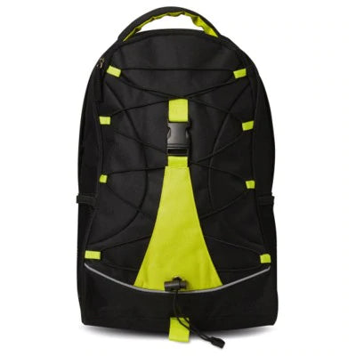 Branded Promotional ADVENTURE BACKPACK RUCKSACK With White Trim Bag From Concept Incentives.