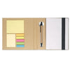 Branded Promotional NOTE BOOK with Sticky Notes & Pen Note Pad in Black from Concept Incentives.