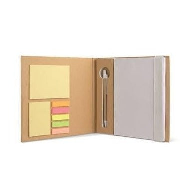 Branded Promotional NOTE BOOK with Sticky Notes & Pen Note Pad from Concept Incentives.