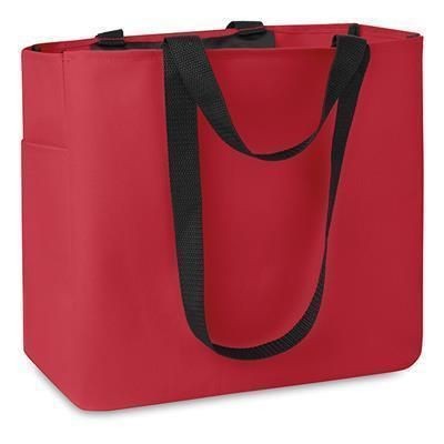 Branded Promotional SHOPPER TOTE BAG in White Bag From Concept Incentives.