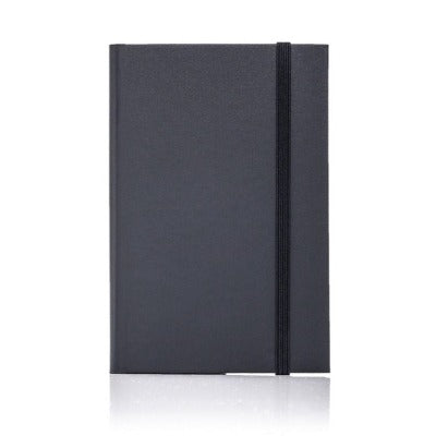 Promotional Branded CASTELLI CLASSIC PORTOFINO NOTEBOOK in Black Pocket Jotter from Concept Incentives