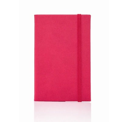 Promotional Branded CASTELLI CLASSIC PORTOFINO NOTEBOOK in Red Pocket Jotter from Concept Incentives