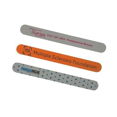Branded Promotional LARGE NAIL FILE Nail File From Concept Incentives.