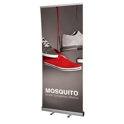 Branded Promotional BLOCKOUT MOSQUITO PULL UP BANNER STANDARD Banner From Concept Incentives.