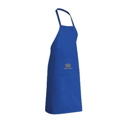 Branded Promotional RECYCLED COTTON APRON in Blue Apron from Concept Incentives