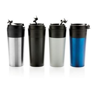 Branded Promotional TUMBLER with Flip Lid Sports Drink Bottle From Concept Incentives.