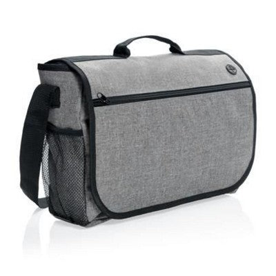 Branded Promotional 600D TWO TONE POLYESTER SHOULDER BAG Bag From Concept Incentives.