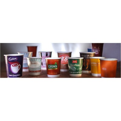 Branded Promotional DISPOSABLE DOUBLE WALLED PAPER CUP Cup Paper From Concept Incentives.