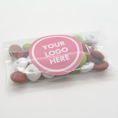 Branded Promotional BRANDED M&MS POUCH Chocolate From Concept Incentives.