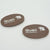 Branded Promotional CHOCOLATE EDIBLE LOGO OVALS Chocolate From Concept Incentives.