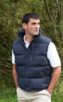 Branded Promotional PEN DUICK COASTY BODYWARMER Bodywarmer From Concept Incentives.