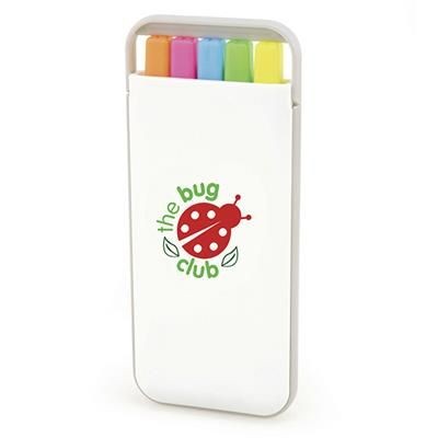 Branded Promotional BUZZ HIGHLIGHTER Highlighter Set From Concept Incentives.