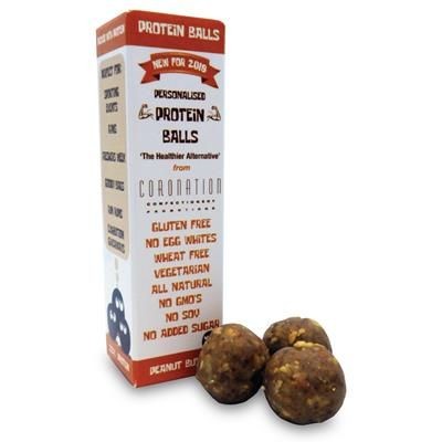 Branded Promotional PROTEIN BALL Cereal Bar From Concept Incentives.