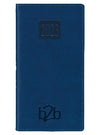 Branded Promotional RIO WEEK TO VIEW PORTRAIT POCKET DIARY in Blue from Concept Incentives