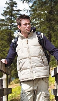 Branded Promotional RESULT MICRO & POLAIRE WINDPROOF BODYWARMER Bodywarmer From Concept Incentives.